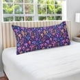 thumbnail image 4 of Neon Little Mushrooms Plush Pillow Cases Standard Size Ultra Soft Warm Pillowcases with Zipper 20"x26", 4 of 9