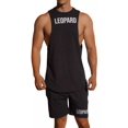 thumbnail image 3 of Playera John Leopard Gym Sin Mangas Sleeveless Envío Gratis, 3 of 4