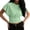 Light Green, variant on Women's T Shirts Ladies Lightweight Short Sleeve Tee Soft Blend Classic Crew Neck Relaxed Fit Beige L