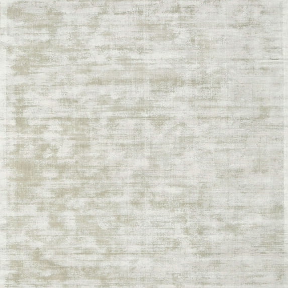 Ahgly Company Machine Washable Indoor Square Contemporary Pale Silver Gray Area Rugs, 4' Square