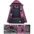 thumbnail image 3 of Women's Mountain Waterproof Ski Snow Jacket Winter Windproof Rain Jacket, 3 of 6