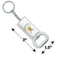 thumbnail image 3 of SpongeBob Imagination Rainbow Keychain Rectangle Chrome Plated Metal Bottle Cap Opener, 3 of 3