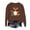 Brown, variant on ibiyuan Halloween Sweatshirts for Couples Crew Neck Loose Fit Womens Shirts Halloween Pumpkin Season Halloween Embroidered Sweater Holiday Long Sleeve Top Halloweens Outfits