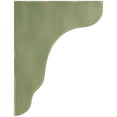 thumbnail image 2 of 1 3/4"W x 8 1/2"D x 11"H Plymouth Wood Vintage Decor Bracket, Restoration Green, 2 of 6