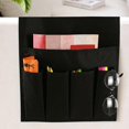 thumbnail image 2 of Sofa Armrest Organizer - Arm Chair Holder Storage Organizer, Remote Control Bracket Pockets for Magazines, Phone, Book, and Glasses, 2 of 5