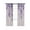 Purple, variant on Orange Ombre Botanical Blackout Curtains 90 Inches Long for Bedroom, Watercolor Country Pastoral Leaf Thermal Insulated Room Darkening Black Out Window Curtain Panels Grommet Drapes for Living Room