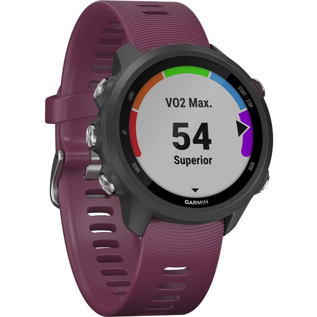 GPS Running Smartwatch with Advanced Dynamics Garmin Forerunner 245 Berry 