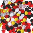 thumbnail image 1 of Langgg Mixing color wedding with scattered round paper scraps, 1 of 9