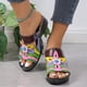 thumbnail image 5 of WILLBEST Sandalias De Plástico Para Mujer, Sandalias Ortopédicas Con Cuña, Cómodas Zapatillas De Playa Para Mujer, Transpirables, De Verano, Con Suela Gruesa, Sin Zapatos, Sandalias Romanas Bohemias, 5 of 9