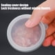 thumbnail image 5 of Taza para Salsa de Acero Inoxidable 304 con Tapa Plástica Antiderrame | Plato para Salsas y Aderezos de 40ml | Reutilizable para BBQ al Aire Libre, Restaurante y Uso en Casa | Blanco | 1 Unidad, 5 of 9