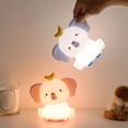 thumbnail image 1 of Sentmoon Night Lights Kids Valentines Day Gifts Elephants Night Light Elephants Bedroom Sleep Light infant Feeding Eye Protection Ambient Bedside Light, 1 of 7