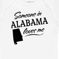 thumbnail image 4 of Inktastic Someone in Alabama Loves Me Boys or Girls Baby Bodysuit, 4 of 5