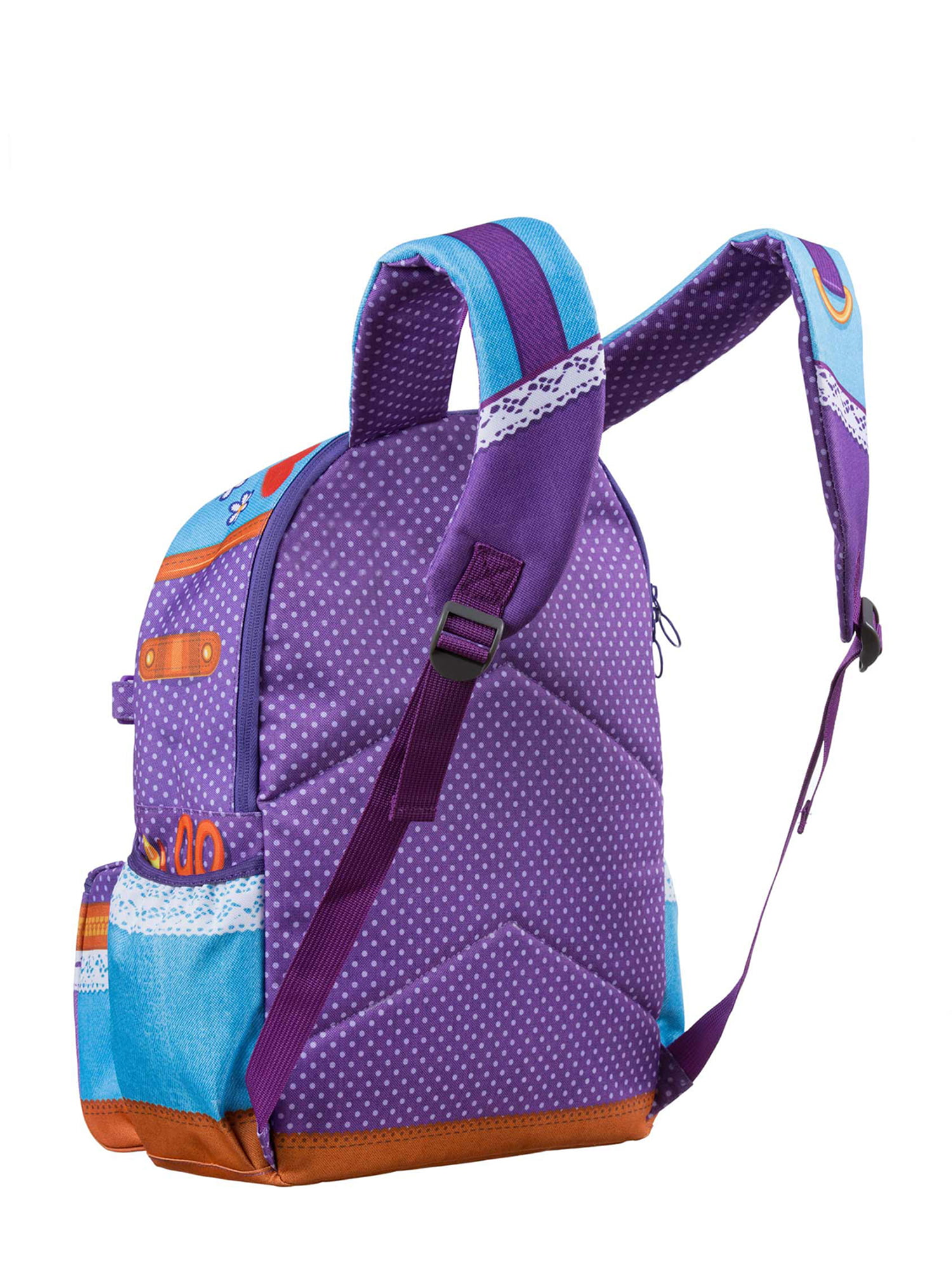 Zipit Adventure, Backpack & Lunch Bag, Young Fashion Designer, Girl's, Size: Medium, Purple