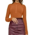 thumbnail image 3 of Womens Sweaters Fall Outfits for Women Long Sleeve Knit Pullover Sweater Top With Button Detail Soft Comfortable Casual Crewneck Blouse for Everyday Wear, 3 of 8