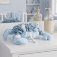 thumbnail image 2 of REGALWOVEN Cute Animal Chenille Hanging Hand Towels, Cartoon Fuzzy Ball Hand Towel, Soft Absorbent Decorative Bathroom Towels 1 Pc Blue 9" x 12", 2 of 7