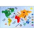 thumbnail image 1 of Concord Global Trading Fun Time Collection What A World Area Rug, 1 of 2