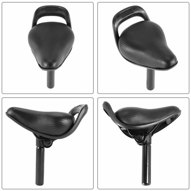 Selle Enfant En PU Imperméable – 20x12 Cm, Tube 18 Cm, Rembourrage épais – Pour Draisiennes
