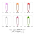 thumbnail image 3 of relayinert Lot de 100 Épingles de Sûreté DIY Taille Compacte Clip de Fixation pour Vêtements, 3 of 6