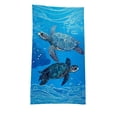 thumbnail image 3 of XWSHYW Playa Toalla de Playa Rectangular Toalla de Fibra Fina Estera de Playa Toalla de Baño Mantón Absorción de Agua Portátil y de Secado Rápido para Todas Las Estaciones Tamaño Universal Lo Suficie, 3 of 4
