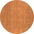 thumbnail image 1 of Ahgly Company Indoor Round Oriental Orange Industrial Area Rugs, 6' Round, 1 of 4