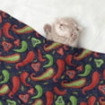 thumbnail image 2 of Naloa Red Chili Dog Blanket, 3 Sizes Cat Blanket for Indoor Cats Large Medium Small Dog Gifts-Small, 2 of 8