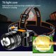 thumbnail image 3 of Naiovety Faro delantero con sensor de luz, linterna para correr, modo potente, para exteriores, brillante, Mini portátil, impermeable, para Pescar Plástico negro Naiovety OD029379-02, 3 of 6