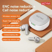 MZYMI A98 TWS Earphone Bluetooth5.4 Wireless ENC Noise Cancelling Headphone Touch Control In Ear Headset With Mic For Android iOS