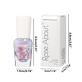 thumbnail image 3 of Esmalte de uñas, Regalos para mujeres, Desgarrable, Horneado, Esmalte de uñas a base de agua, Sin olor, Flash, Brillo, Lentejuelas, Mejora de uñas 8 ml, 3 of 3