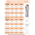 thumbnail image 3 of UVN Fall 2 Peice outfit set for Women Color Block Tops and Wide Leg Pants Ladies Sweatsuit Casual Matching Set, 3 of 11