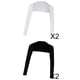 thumbnail image 1 of Encogimiento de hombros para cubrir el brazo Soledad Hijab Blanco Negro, 1 of 10