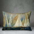 thumbnail image 3 of Creative Products Sailboat Painting 14x20 Indoor / Outdoor Pillow, 3 of 3