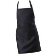 thumbnail image 4 of Delantal para niños mayimx chef Babero agradable para la piel con bolsillo cocina Color negro L, 4 of 9
