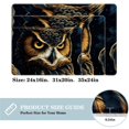 thumbnail image 2 of Owl Area Rugs: Polyester Non-Slip Machine Washable Floor Carpet Office Rug, 2 of 6