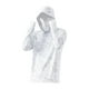 thumbnail image 3 of Camisa con capucha de protección solar Sunnimix para hombres Ropa Cómoda Delgada Secado rápido Blanco M, 3 of 8