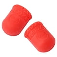 thumbnail image 4 of 2 Pcs Housse de Levier de Frein Anti-Rayures Antidérapante Imperméable Vélo - Rouge, 4 of 10