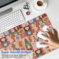 thumbnail image 4 of Long Mouse Pads for Desk,Multicolor Christmas Icon Pattern Desk Mats on Top Of Desks, Desk Mouse Pad Extra Large with 3mm Non-Slip Base and Stitched Edge for Gaming,Office,Work,Home 31.5x11.8in, 4 of 5