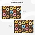 thumbnail image 3 of Placemats Set Of 4 / 6, Donut Print No.9036 Placemats For Dining Table Indoor/Outdoors Heat Resistant Washable Placemats 18" X 12", 3 of 8