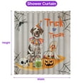 thumbnail image 5 of Trick or Treat German Shorthaired Pointer Funny Mummy Cosplay Pumpkin Candy Basket Shower Curtain GSP Lover Dog Gift Waterproof Bathroom Bathtub Curtain - 12016, 5 of 5