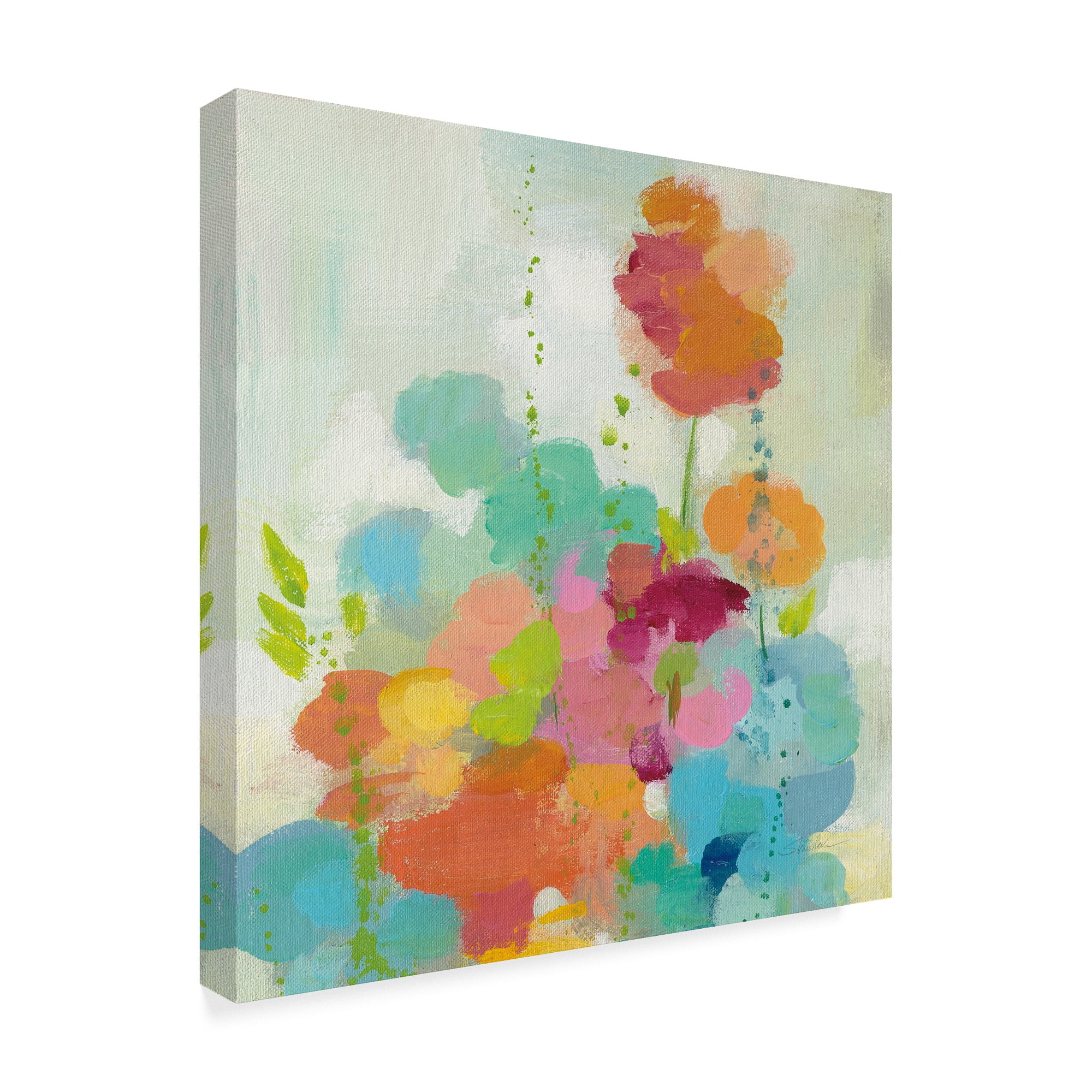 Trademark Fine Art 'Longstem Bouquet II Square I' Canvas Art by Silvia Vassileva