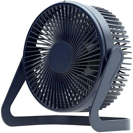 

ZAGHNRENJ USB Desk Fan 5 Inch Portable 2 Speeds Wind Desktop Personal Fan Small But Powerful Adjustment Mini Fan Table Fan for Better Cooling Mini Fan Home Office Car Indoor Outdoor ABO-175