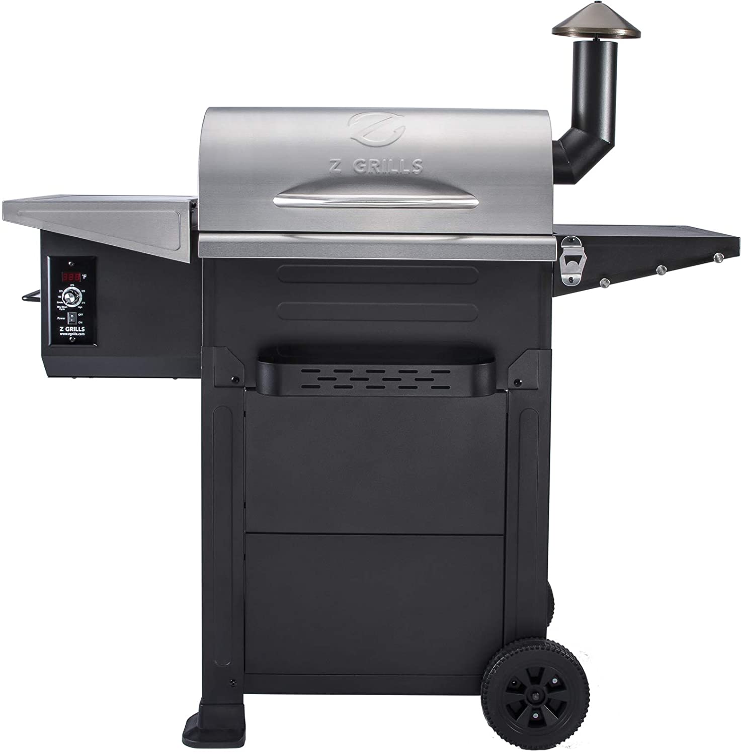 Z GRILLS ZPG6002E 573 sq. in. Wood Pellet Grill and Smoker 6in1 BBQ