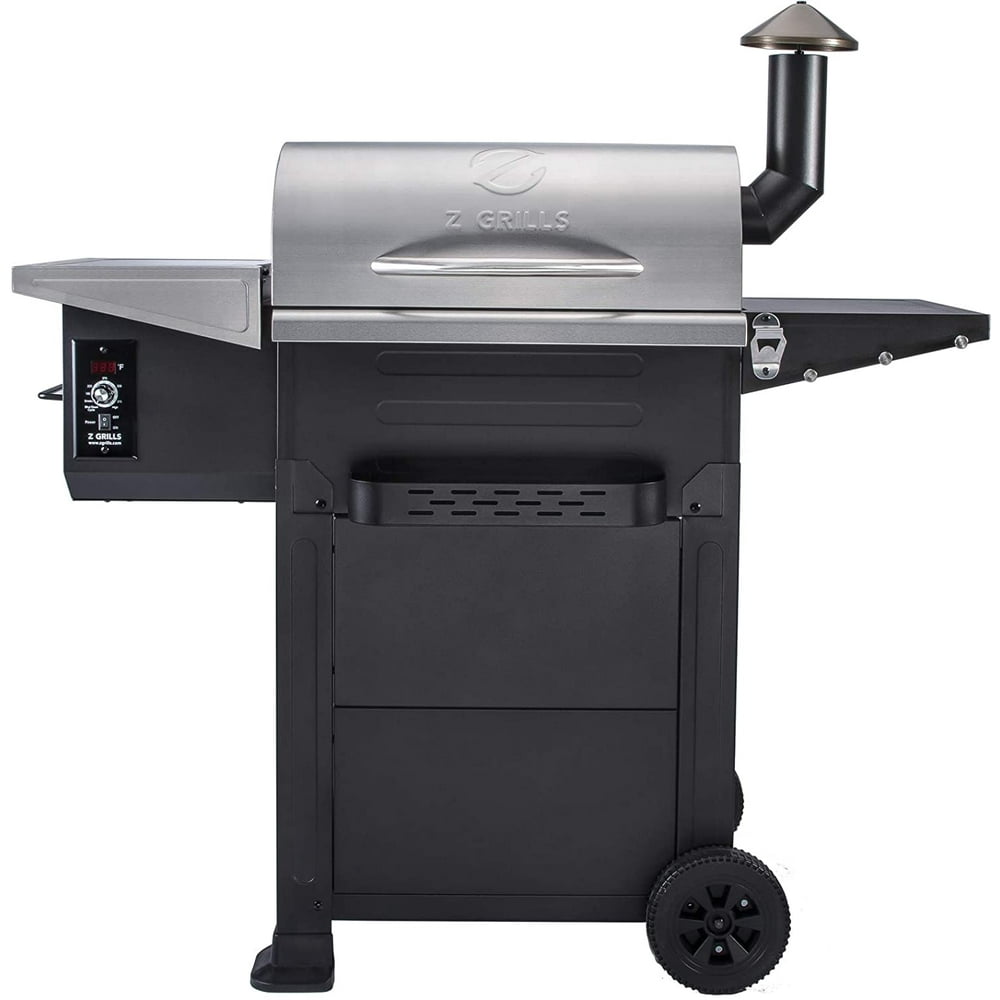 Z GRILLS ZPG6002E 573 sq. in. Wood Pellet Grill and Smoker 6in1 BBQ