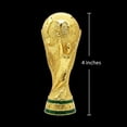 thumbnail image 2 of Réplica 3D del Trofeo de la Copa Mundial FIFA Wagon Int. 10 cm de aleación de zinc, 2 of 5
