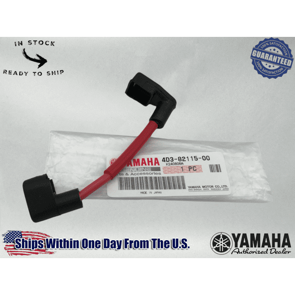 Yamaha OEM Raptor 660 350 250 Battery Cable Positive Lead 4D3-82115-00 1