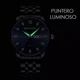 thumbnail image 5 of Reloj Acero Inoxidable Brillantes Fechador Contra Agua Bs Correa Negro, 5 of 8