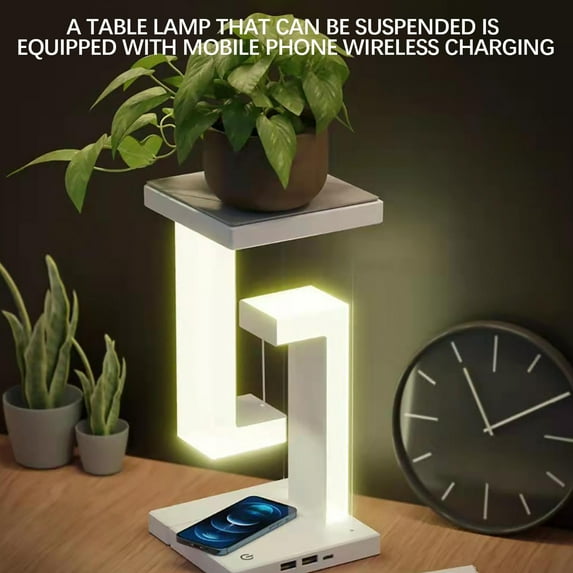 Lingouzi Suspension Style Sensor Cabinet Lamp, Small Night Lamp, Homeuse Wireless USB Charging Night Lamp
