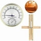 thumbnail image 1 of Sauna Thermometer Hygrometers and Hourglass, Betterlife 15 Minute Timer 2 in 1 Sauna Room Thermometer Hygrometer, 1 of 5
