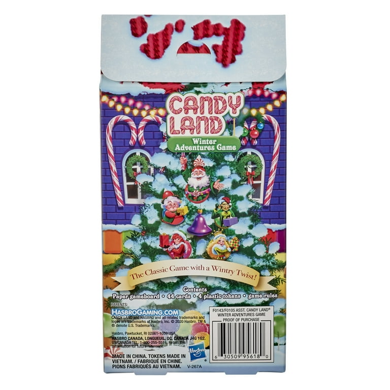 Candy Land: Winter Adventures Edition Board Game for Kids 3 and up