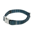 thumbnail image 3 of Country Brook Petz® Premium Navy Plaid Dog Collar, Small, 3 of 5
