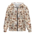 thumbnail image 4 of Renewold Cat Knitting Wool Ball Women's Oversized Hoodies Fashion Jackets Pullover Long Sleeve Zip Up Hooded Sweatshirts Hooded Sweaters Oversized Jackets Loose Fitting Clothes for Women, 3XL, 4 of 7